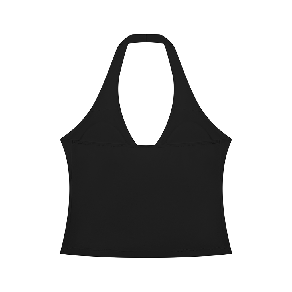 RM Ruched Halter Yoga Tank Top