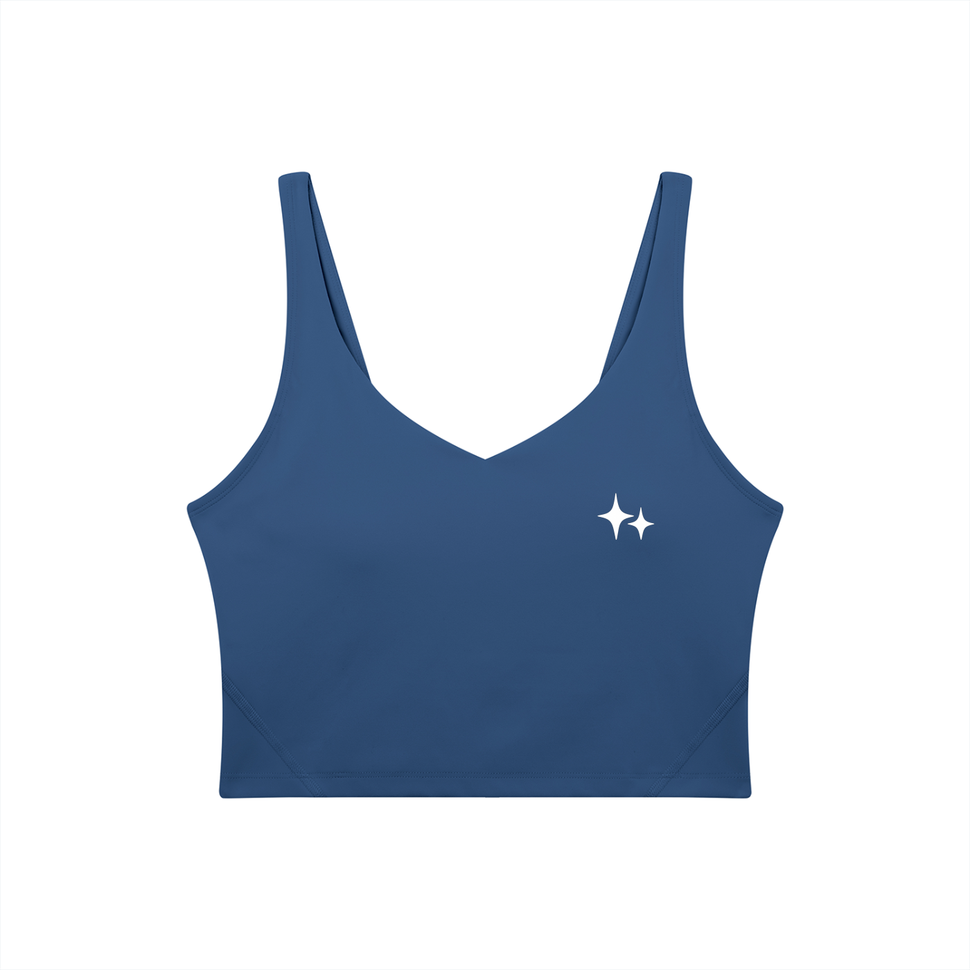 Women's V-Neck Yoga Sports Bra