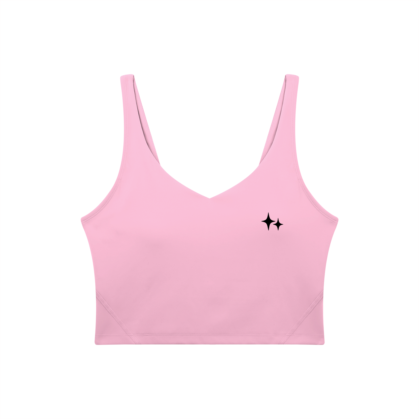 Women's V-Neck Yoga Sports Bra
