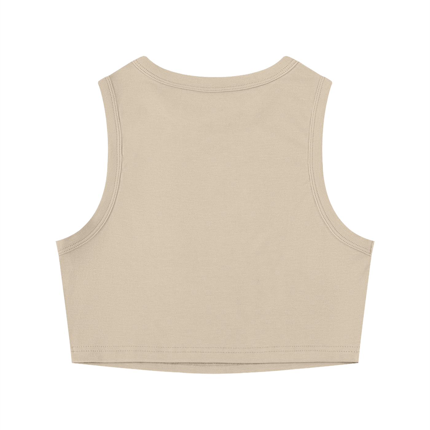 RM Women's Tight Crewneck Crop Tank Top