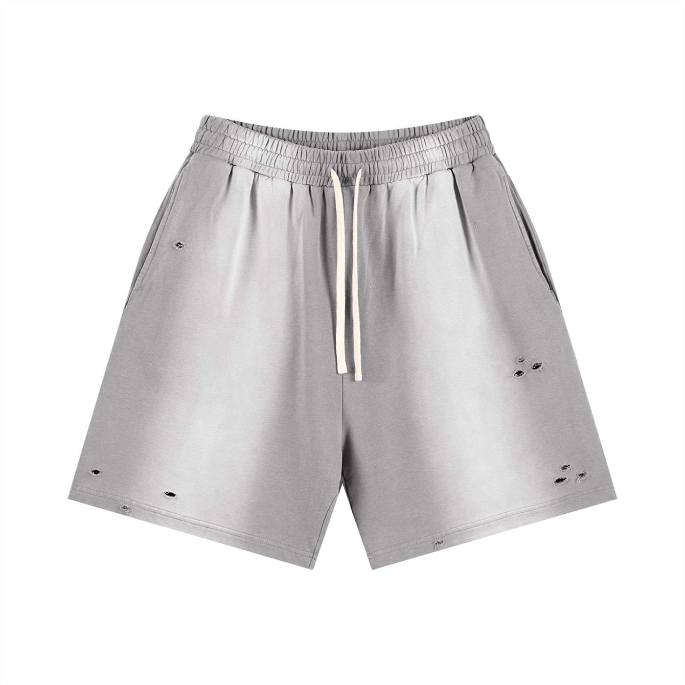 RM Sun Fade Distressed Shorts