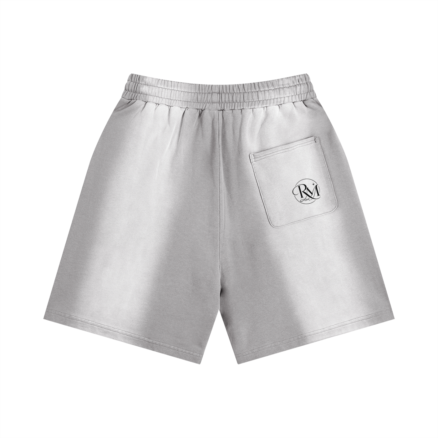 RM Sun Fade Distressed Shorts