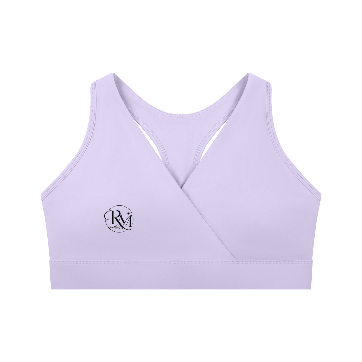 Women's Crossover V-Neck Sports Bra
