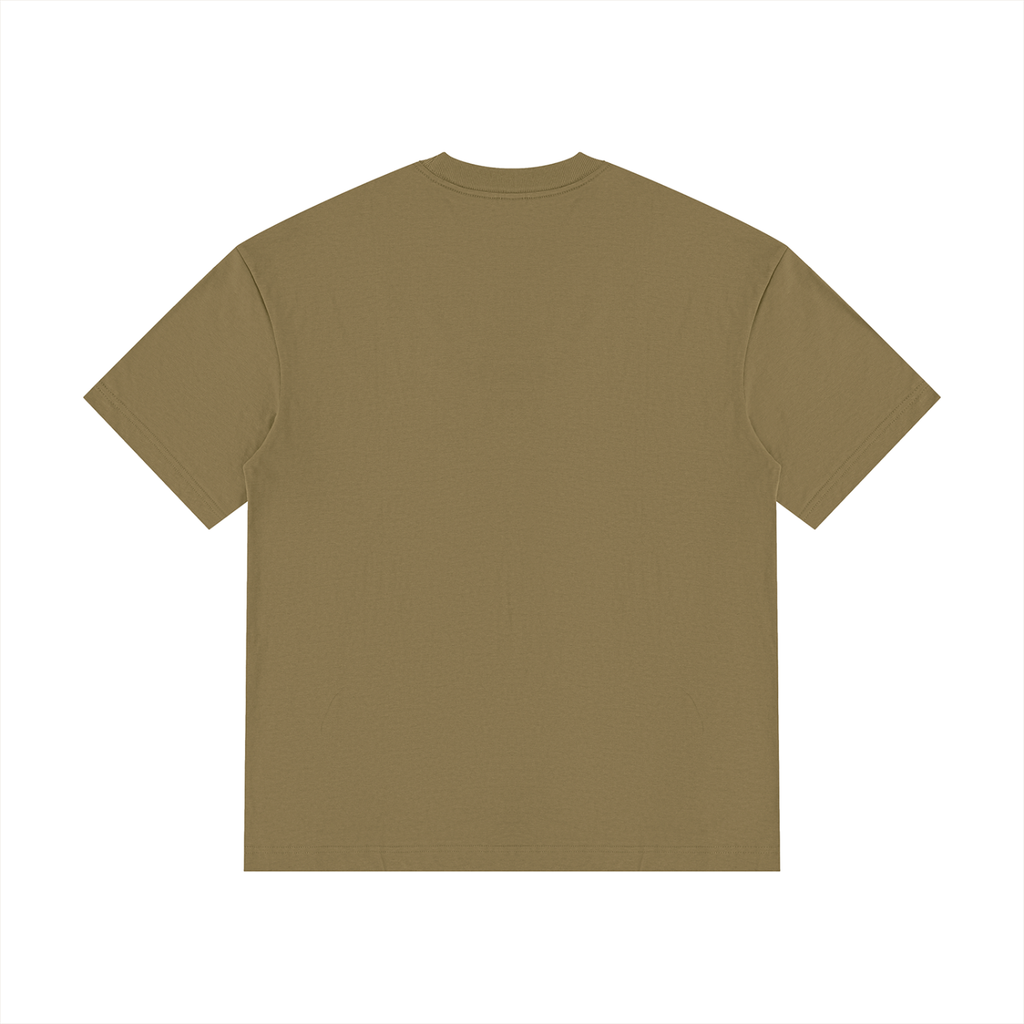 Unisex Drop Shoulder Cotton T-Shirt
