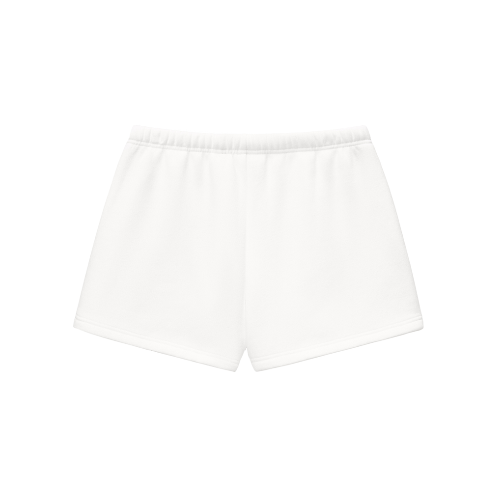 Pantalones cortos de chándal de felpa esenciales con cordón
