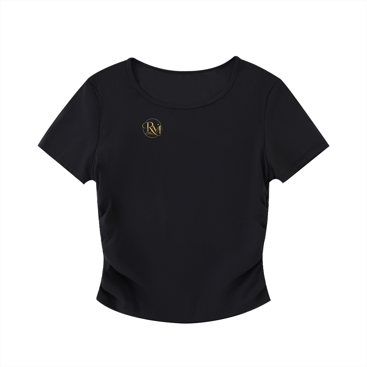 Ruched Bodycon Crop Top