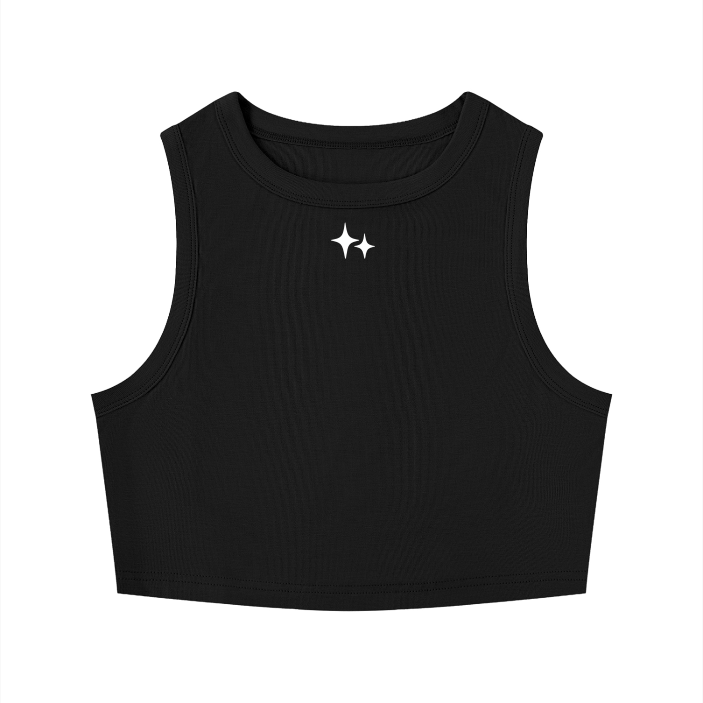 RM Tight Crewneck Crop Tank Top