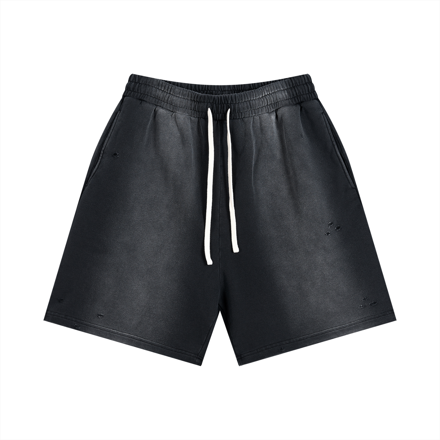 RM Sun Fade Distressed Shorts