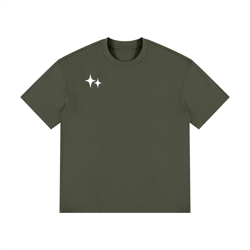 Unisex Drop Shoulder Cotton T-Shirt