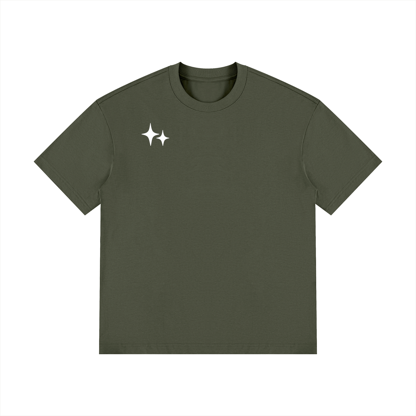 Unisex Drop Shoulder Cotton T-Shirt