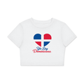 Domi Fitted Crop Cotton T-Shirt