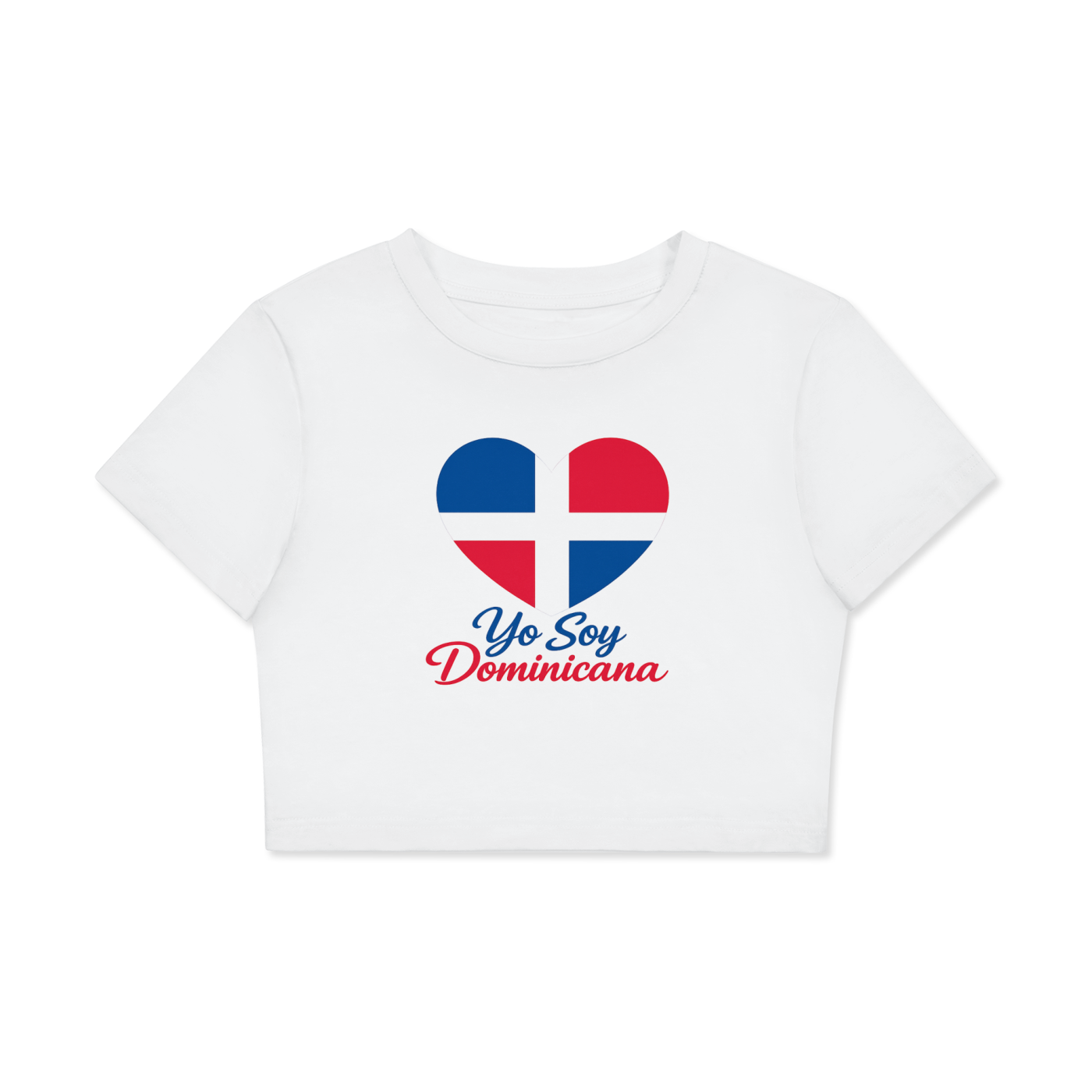Domi Fitted Crop Cotton T-Shirt