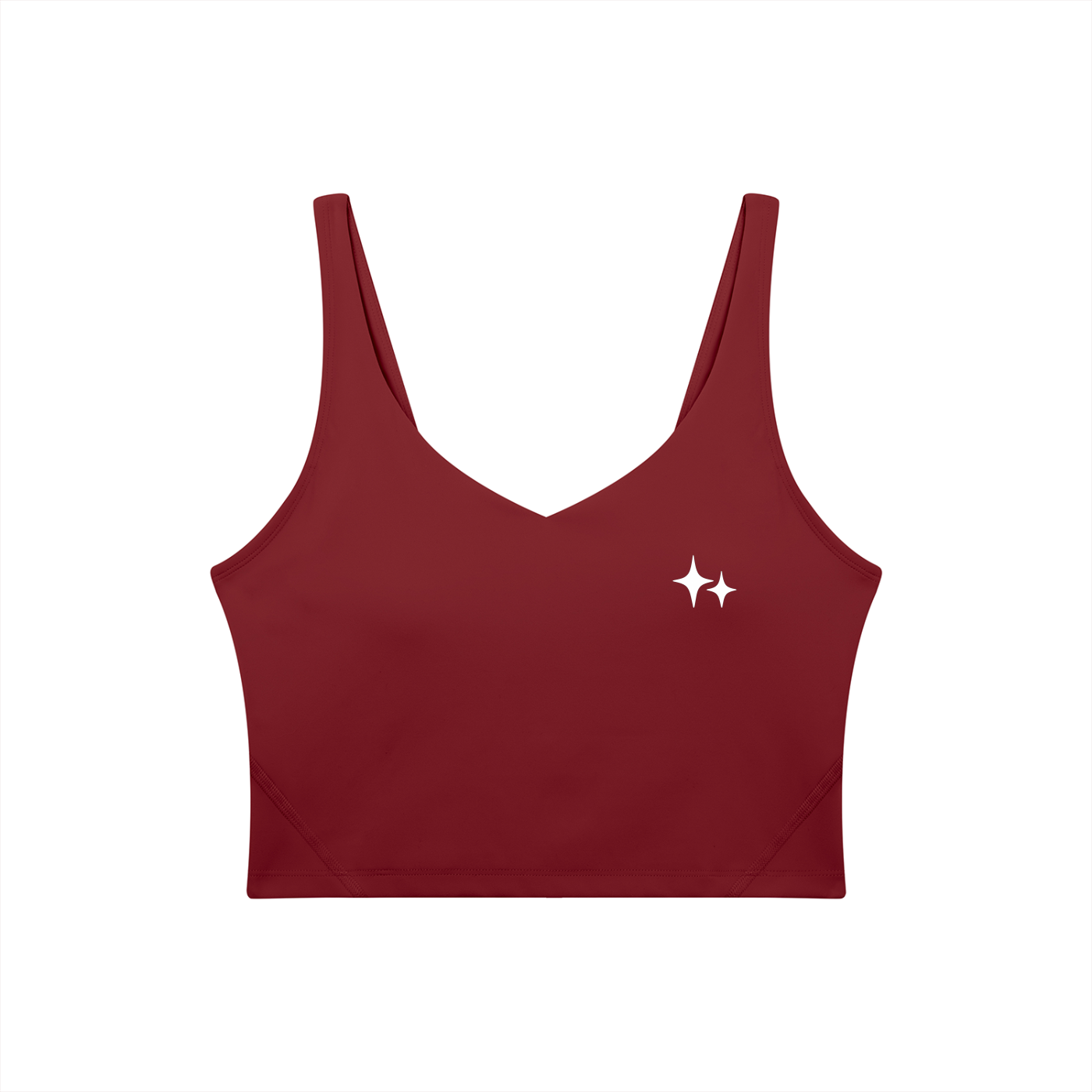 Women's V-Neck Yoga Sports Bra