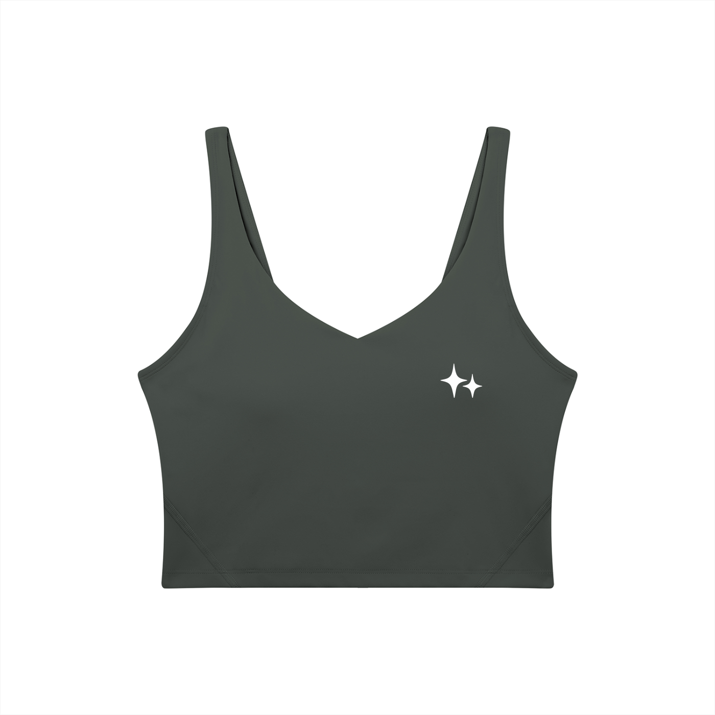 Women's V-Neck Yoga Sports Bra