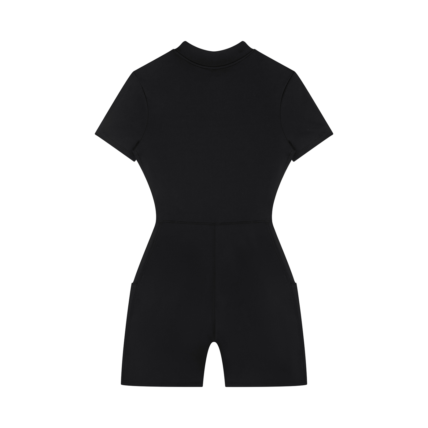 RM Women's Quarter-Zip Short Sleeve Romper