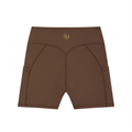 RM Women's High-Waisted Pocket Biker Shorts