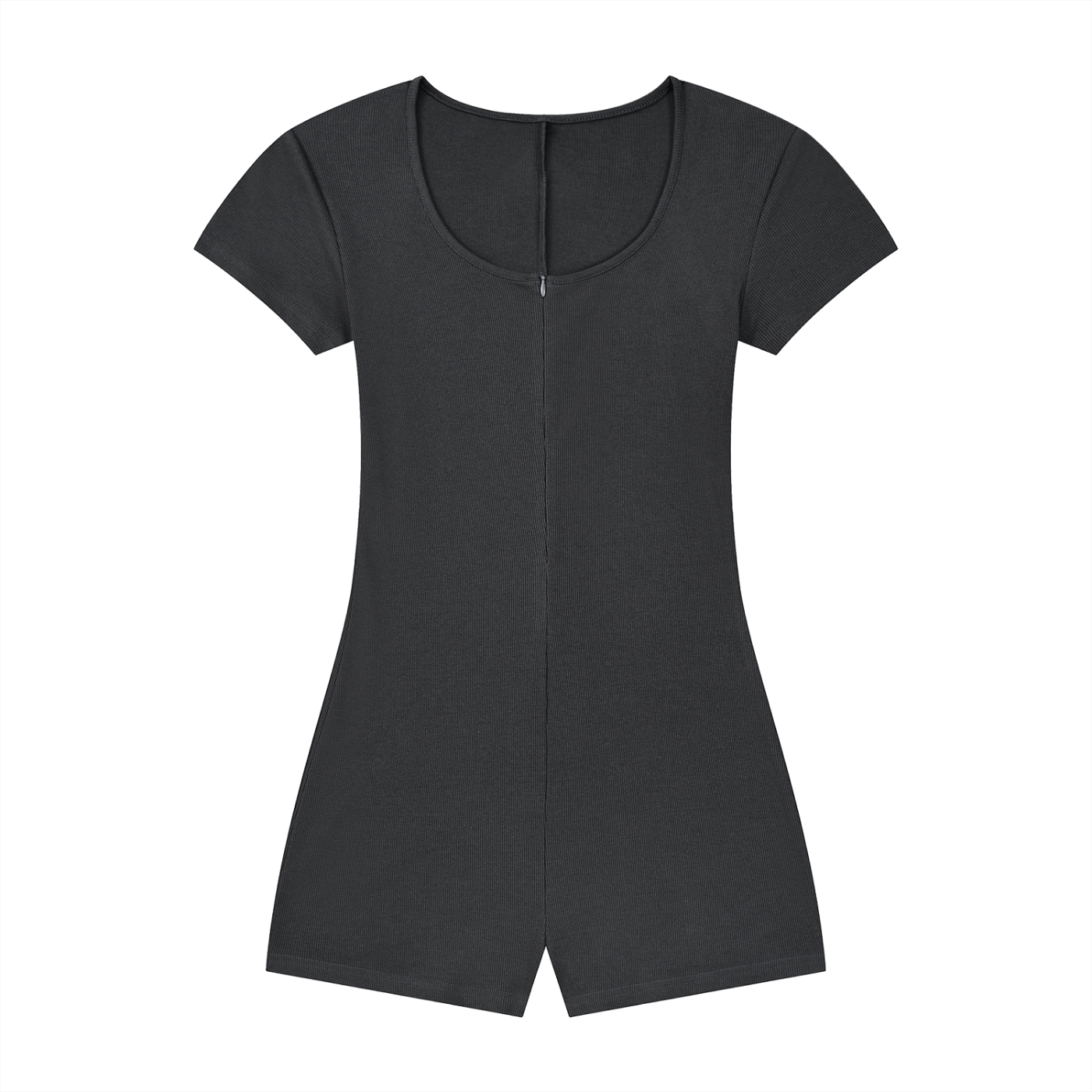Dual-Function Cape Tie-Waist Romper