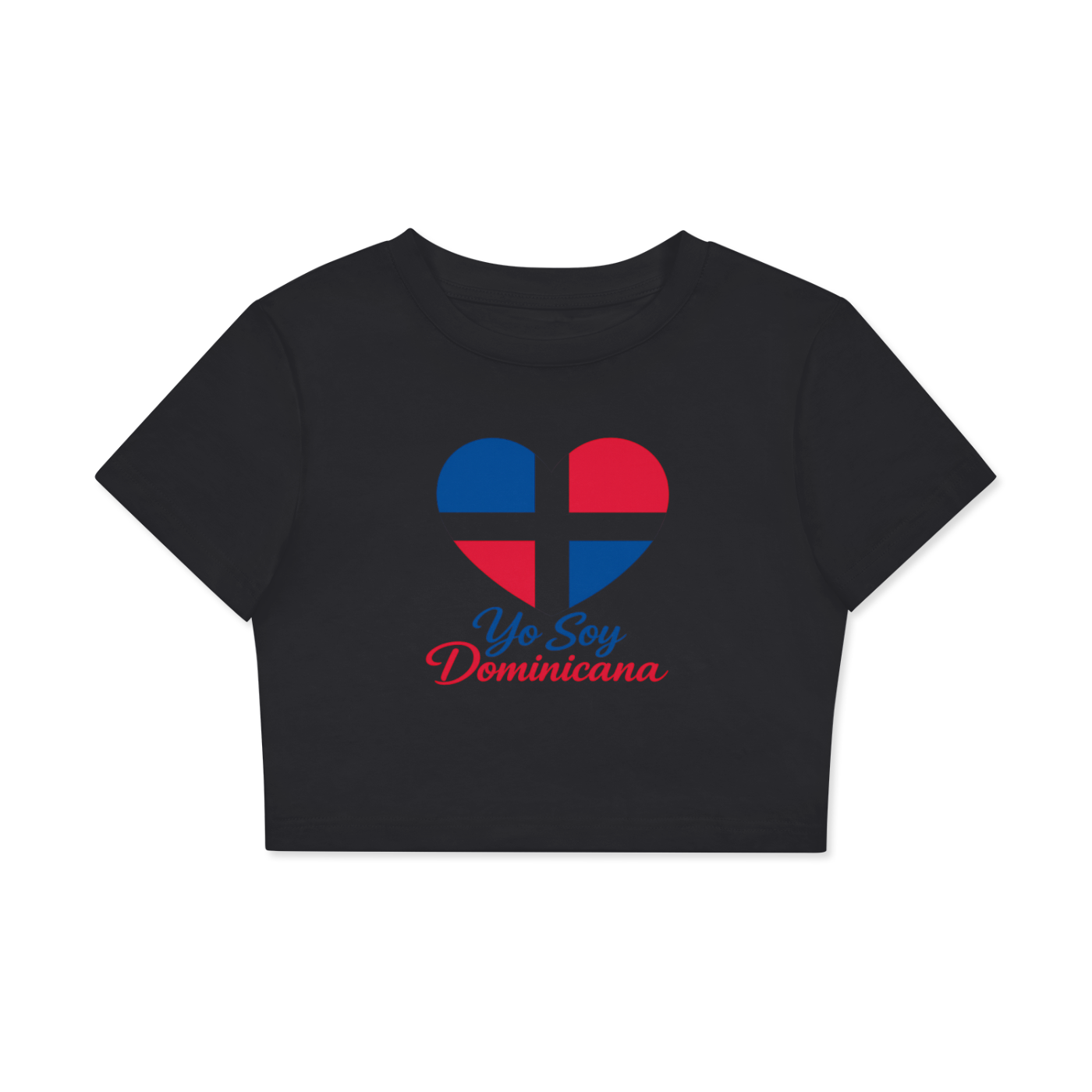 Domi Fitted Crop Cotton T-Shirt