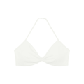 Ruched Halter-Neck Sports Bra