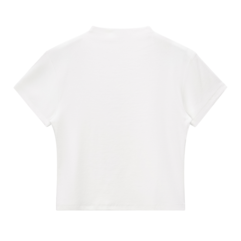 Domi Essential Slim Fit Mock Neck T-Shirt