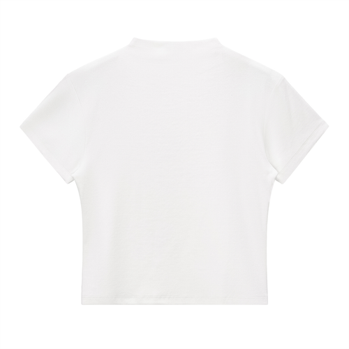 Domi Essential Slim Fit Mock Neck T-Shirt
