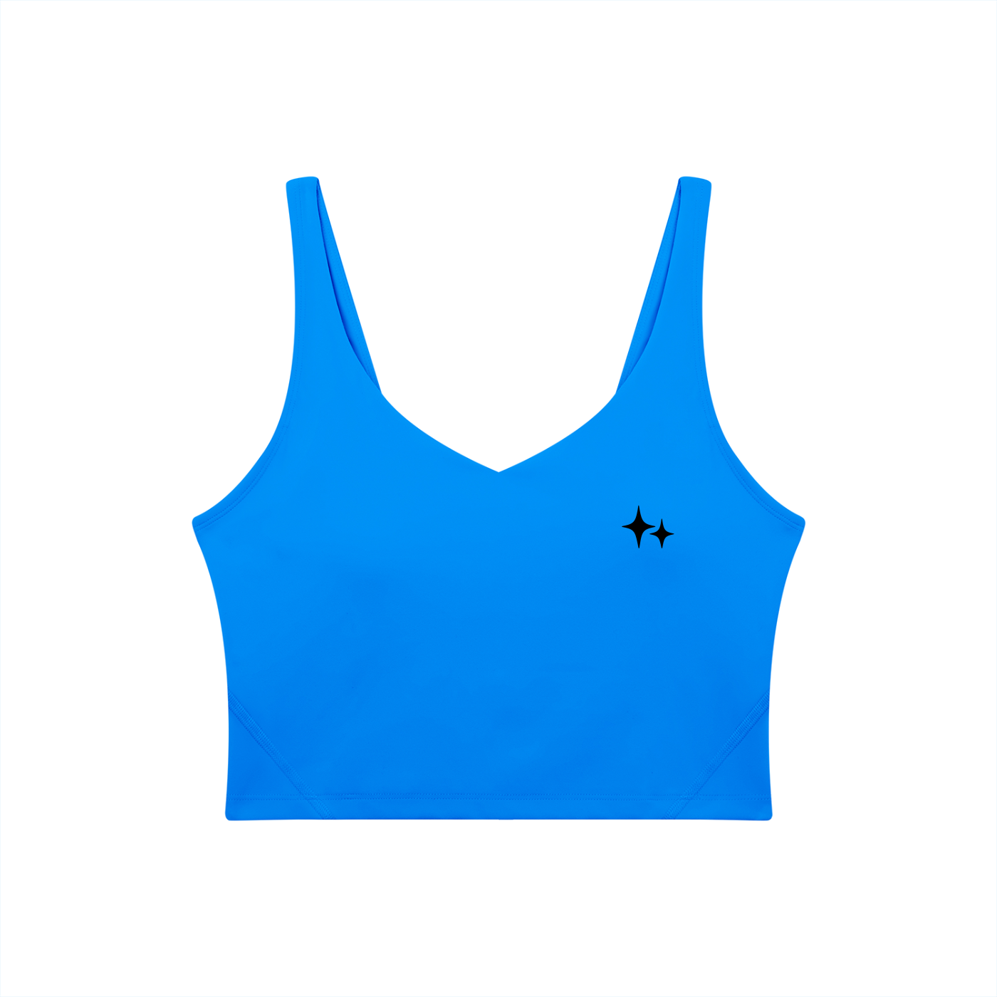 Women's V-Neck Yoga Sports Bra