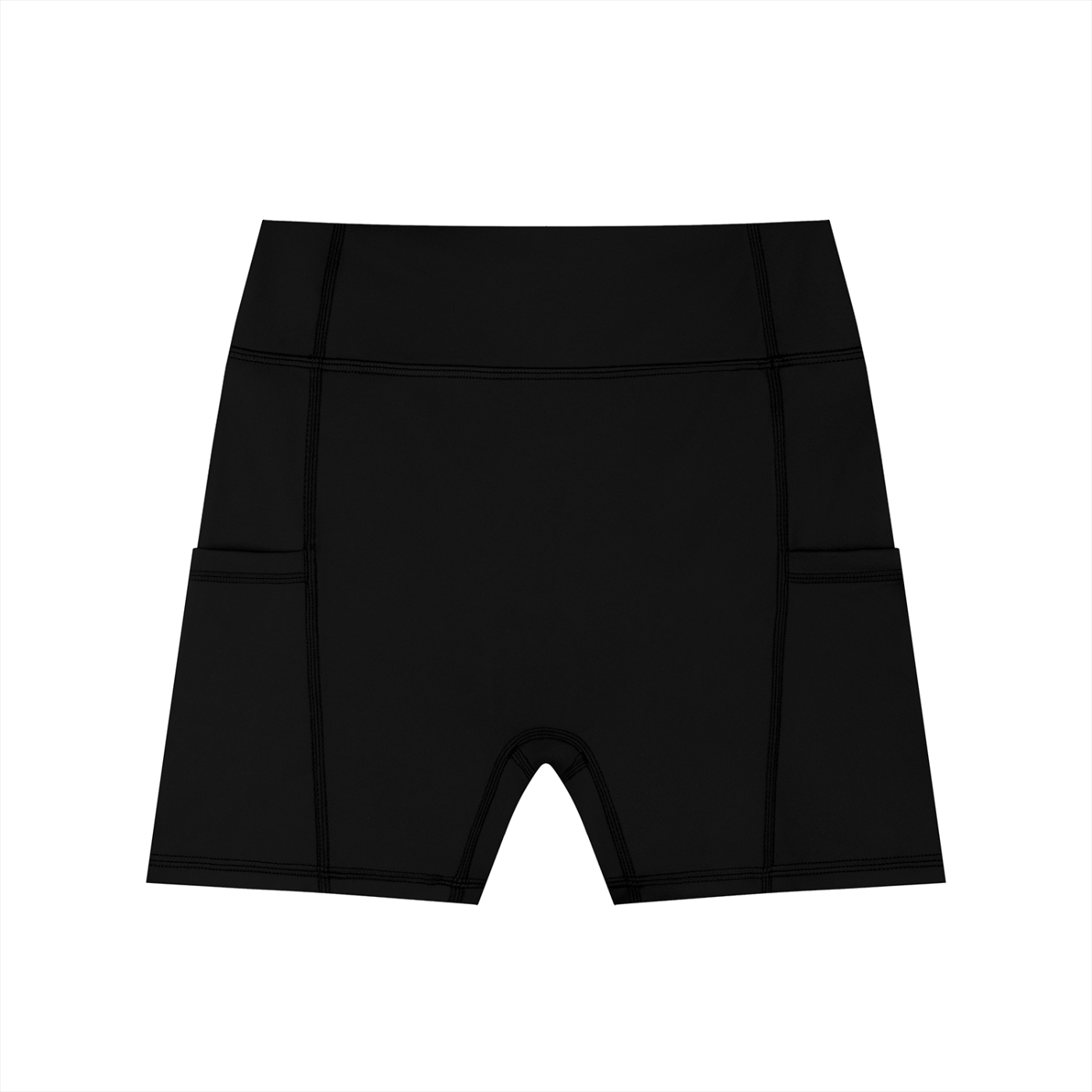 RM Women's High-Waisted Pocket Biker Shorts