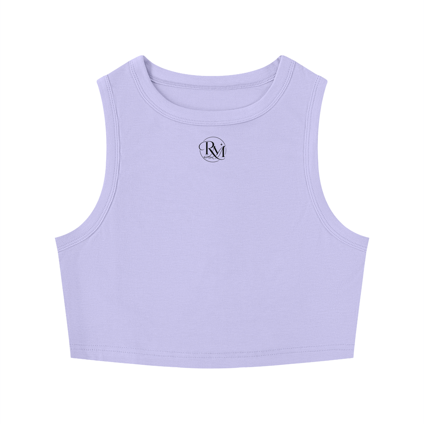 RM Women's Tight Crewneck Crop Tank Top