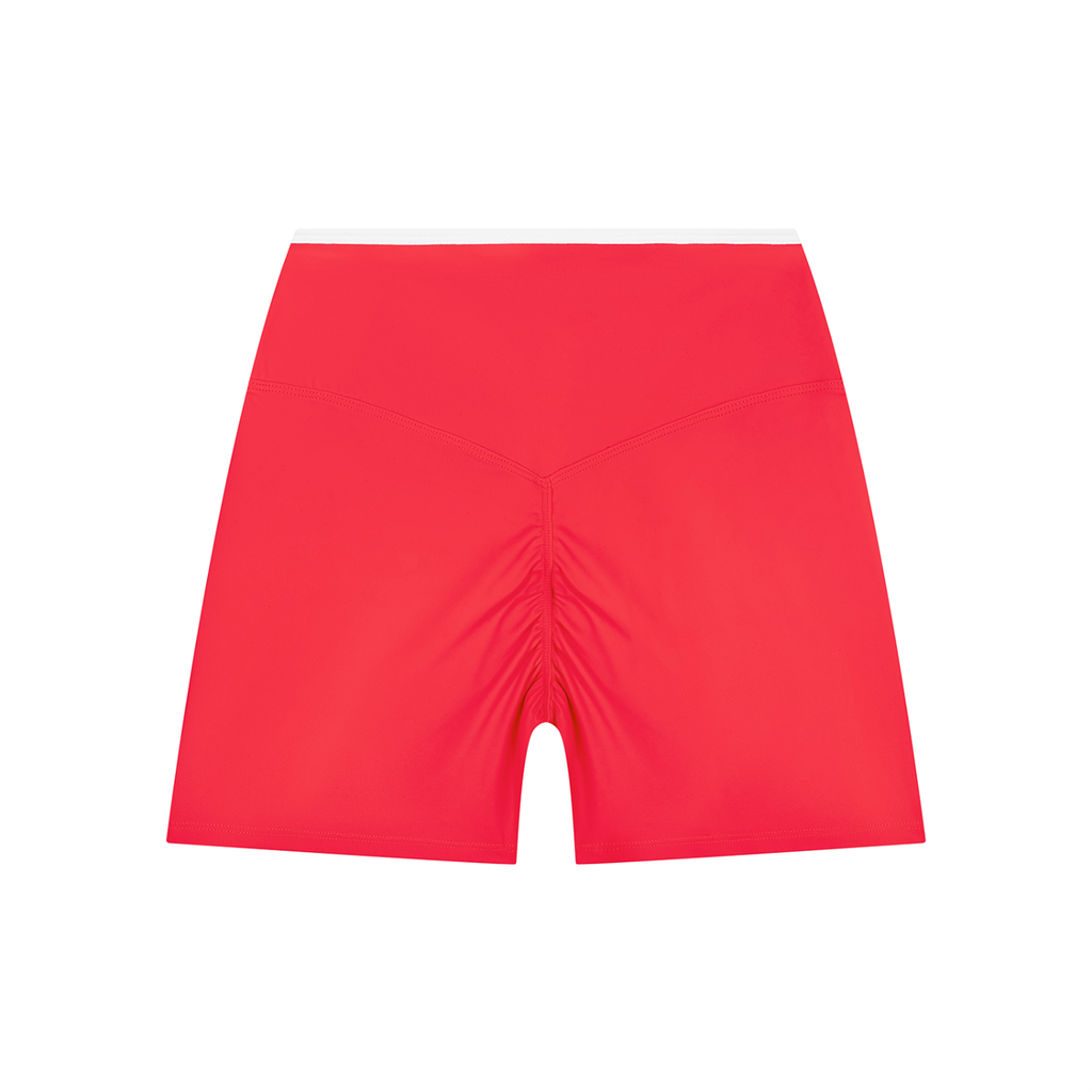 RM High Rise Color Block Shorts