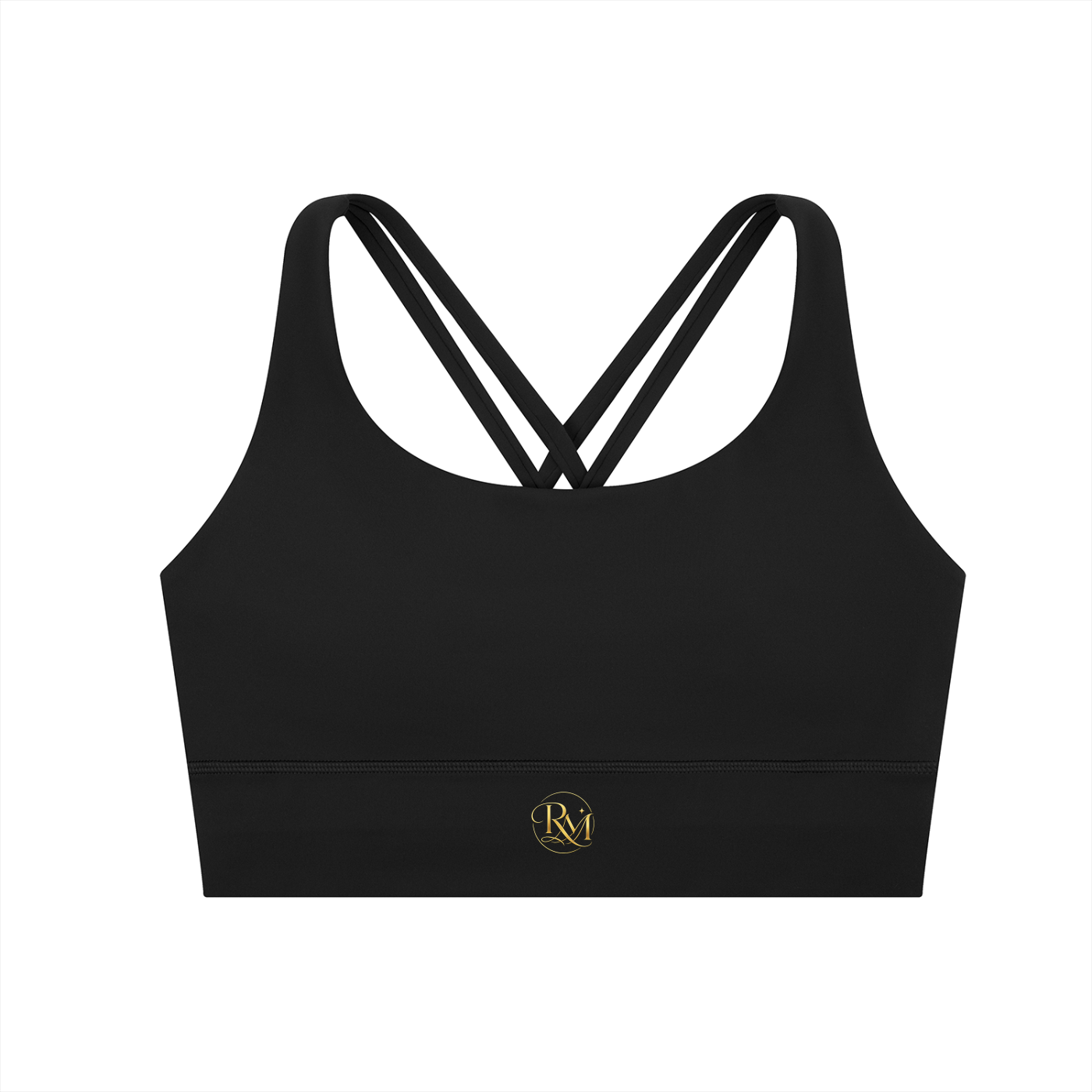 RM Strappy Criss-Cross Sports Bra
