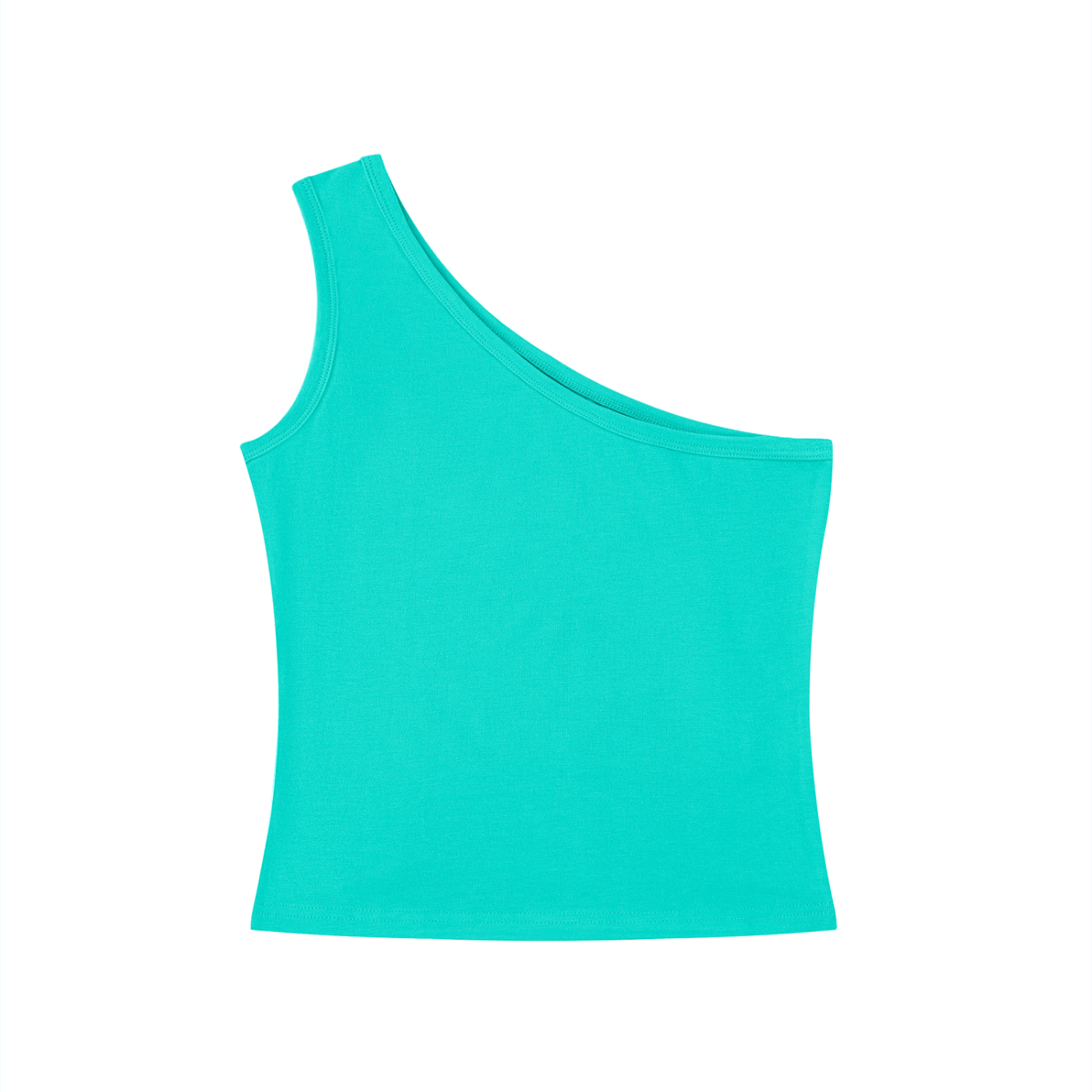 One-Shoulder Crop T-Shirt