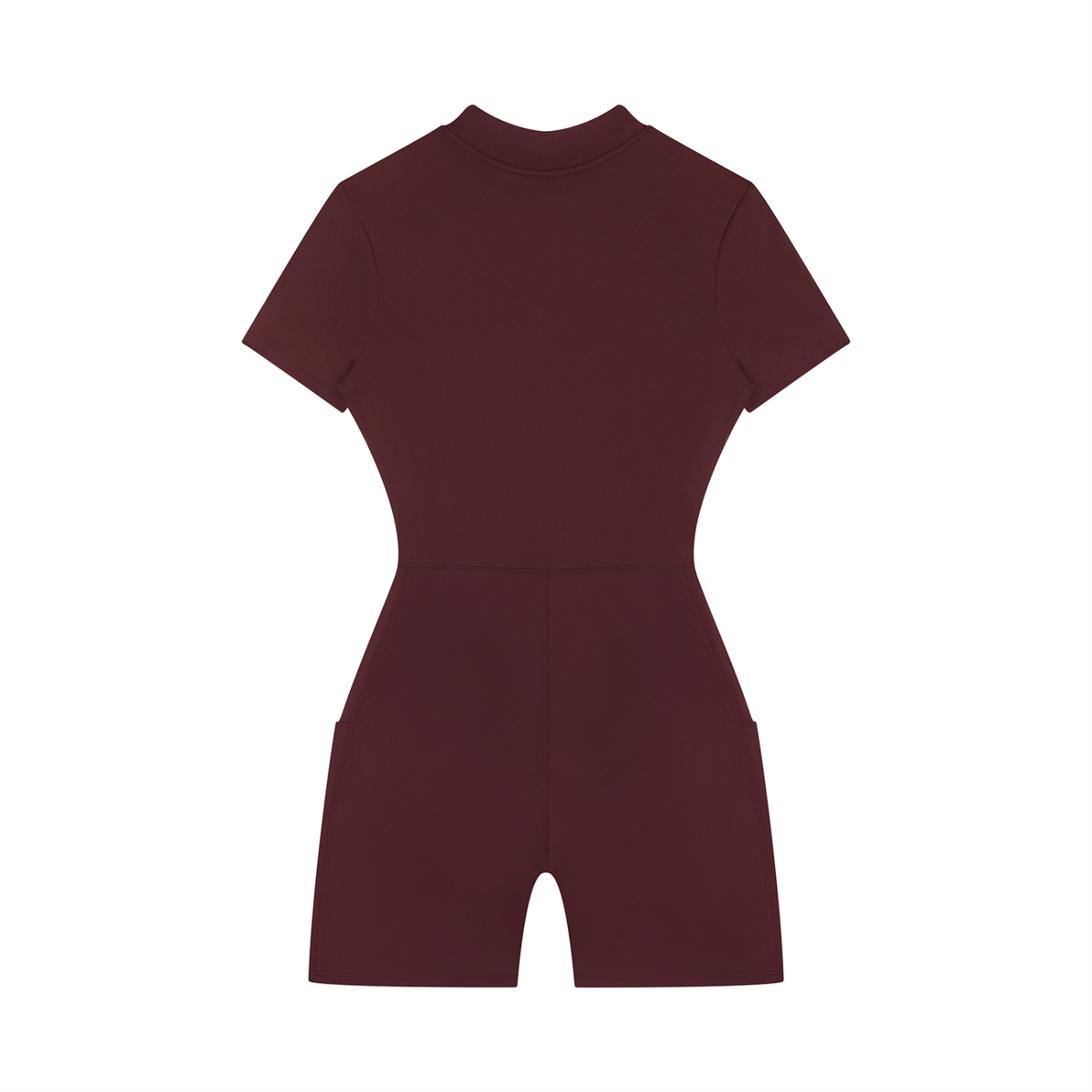 RM Women's Quarter-Zip Short Sleeve Romper