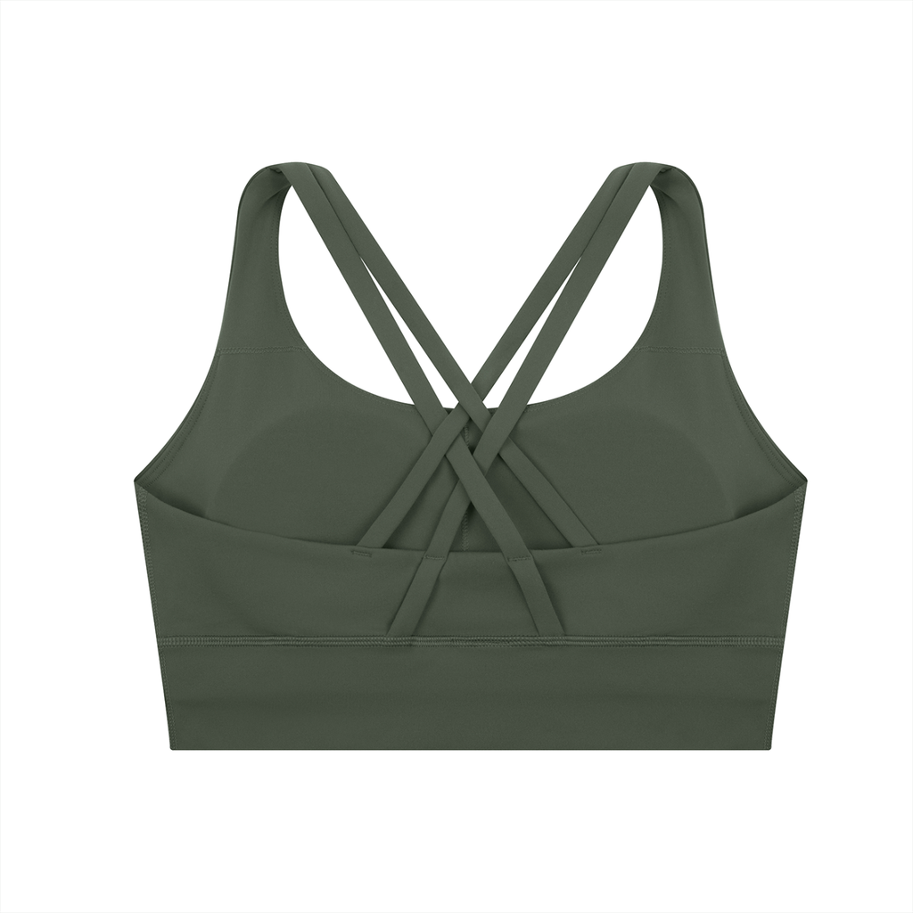 RM Strappy Criss-Cross Sports Bra
