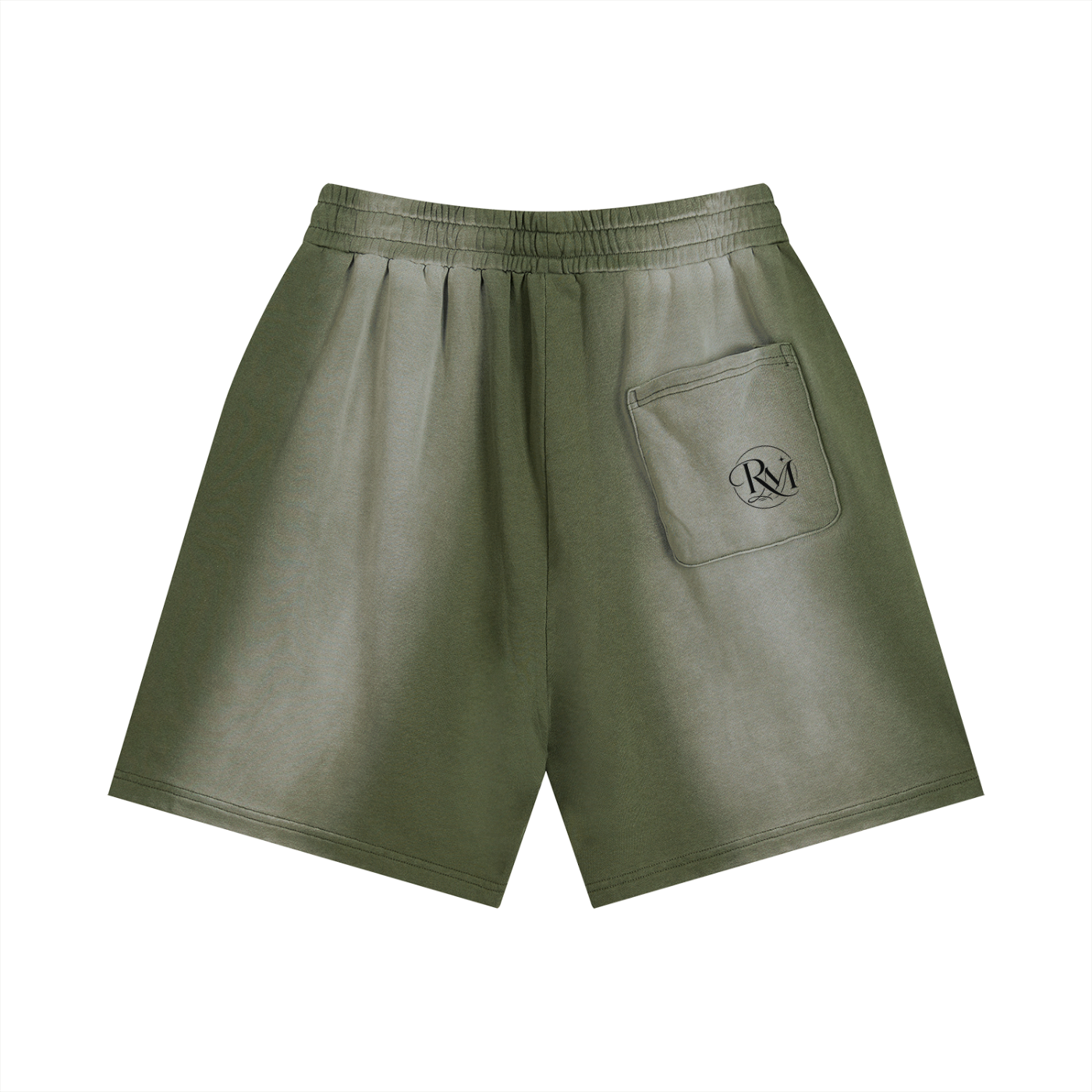 RM Sun Fade Distressed Shorts
