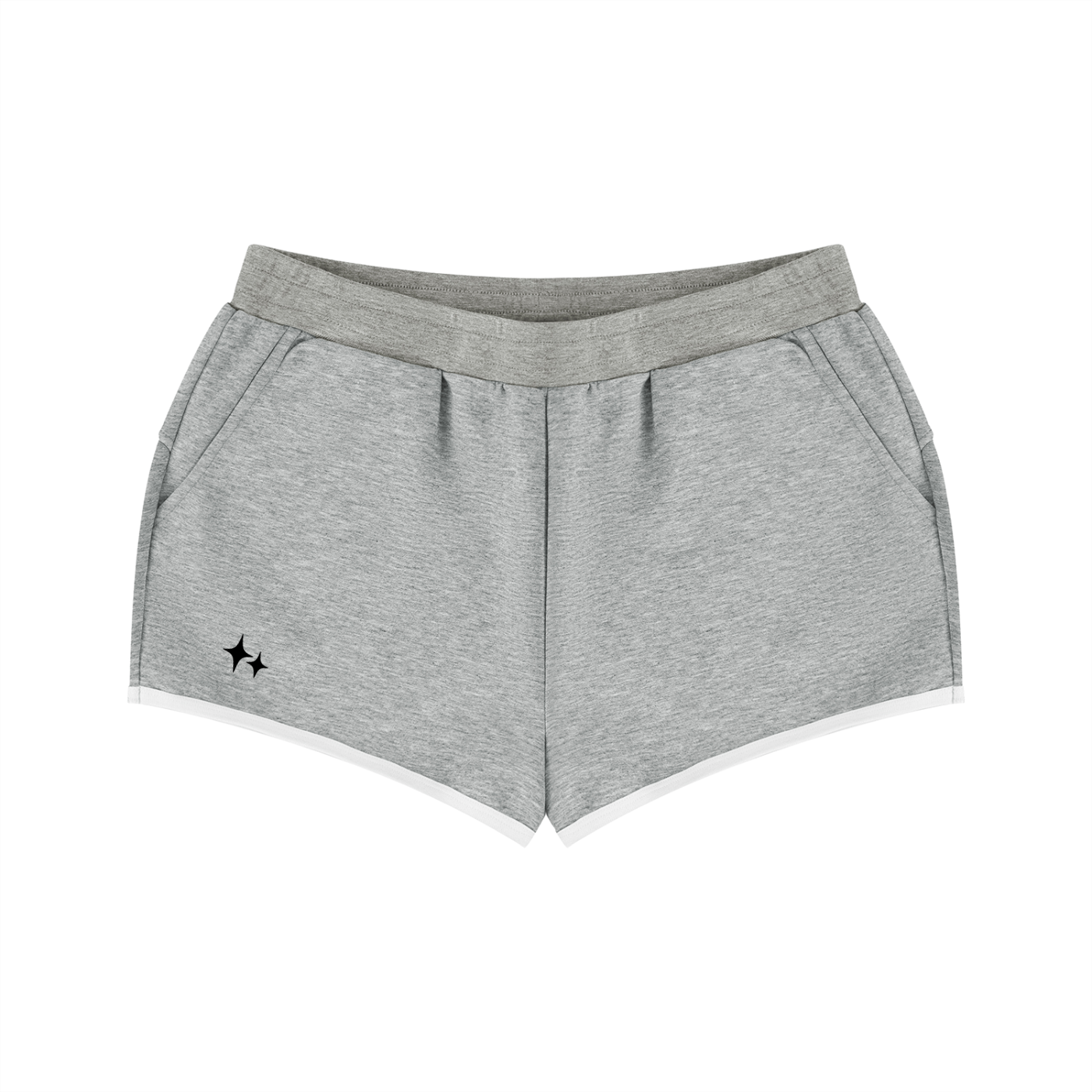 Women's Retro Contrast Binding Shorts