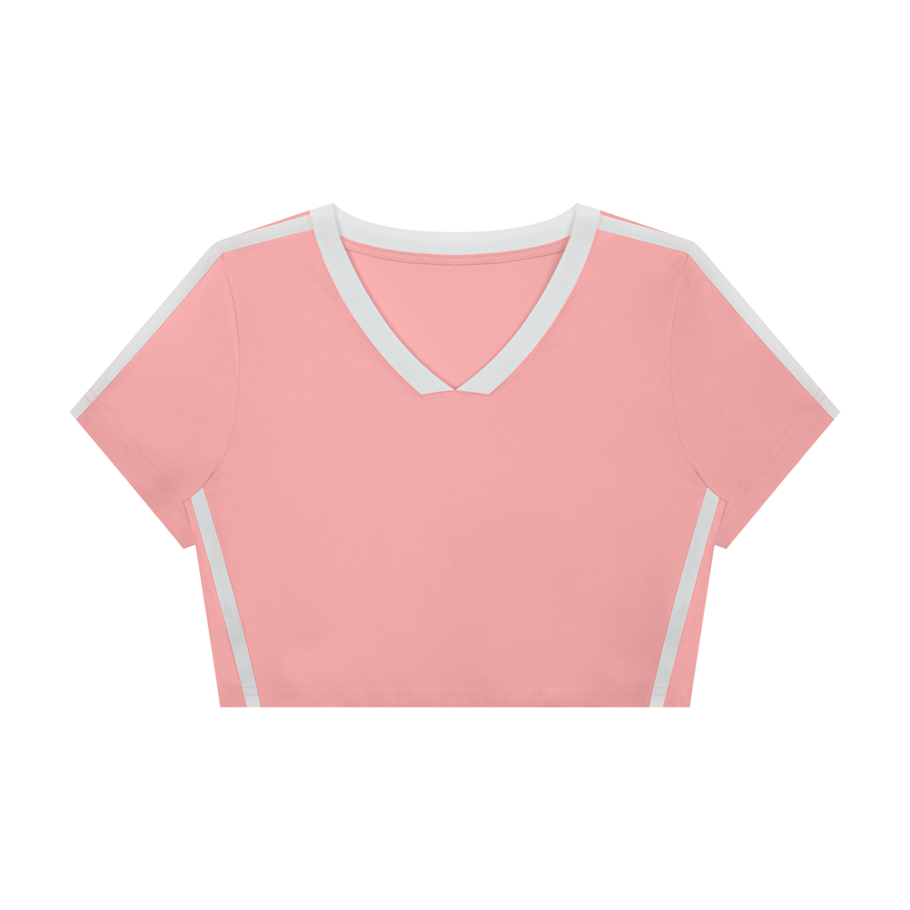 RM Slim Fit Color Block T-Shirt