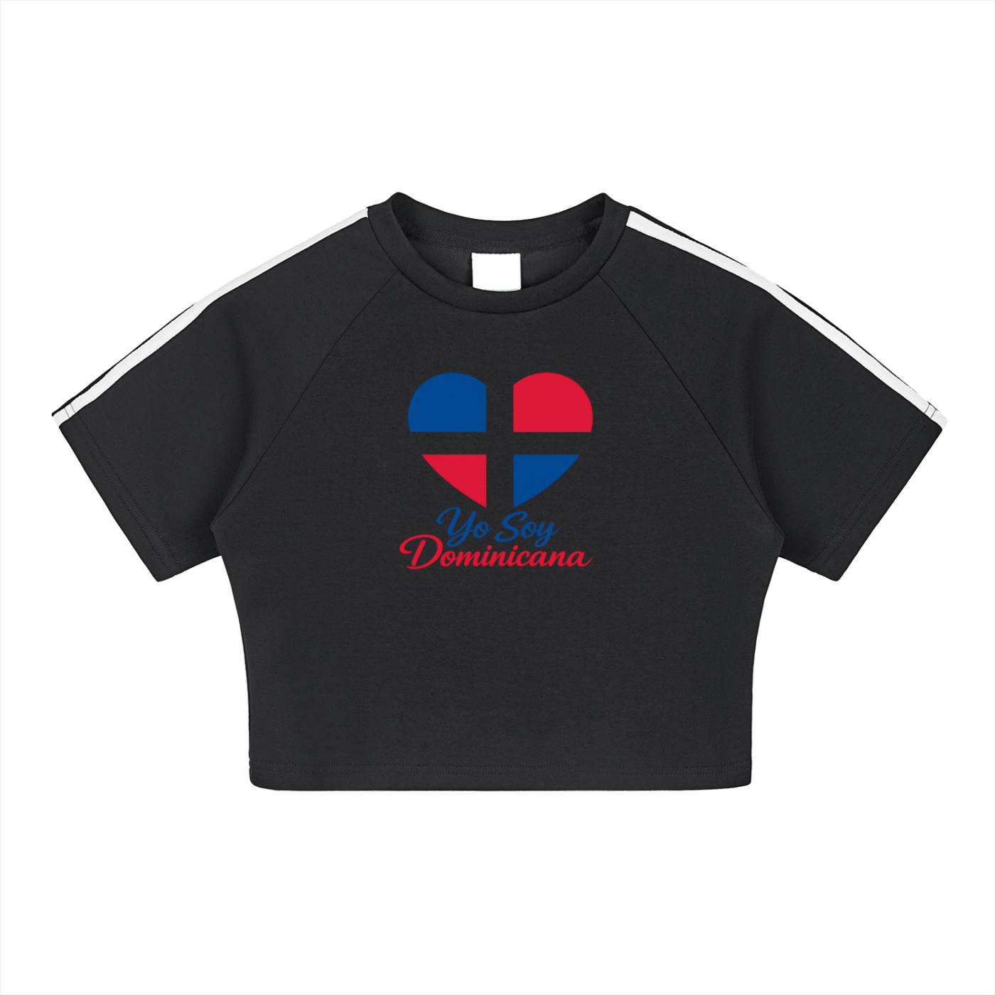 Domi Taped Cooling Performance Crop Top
