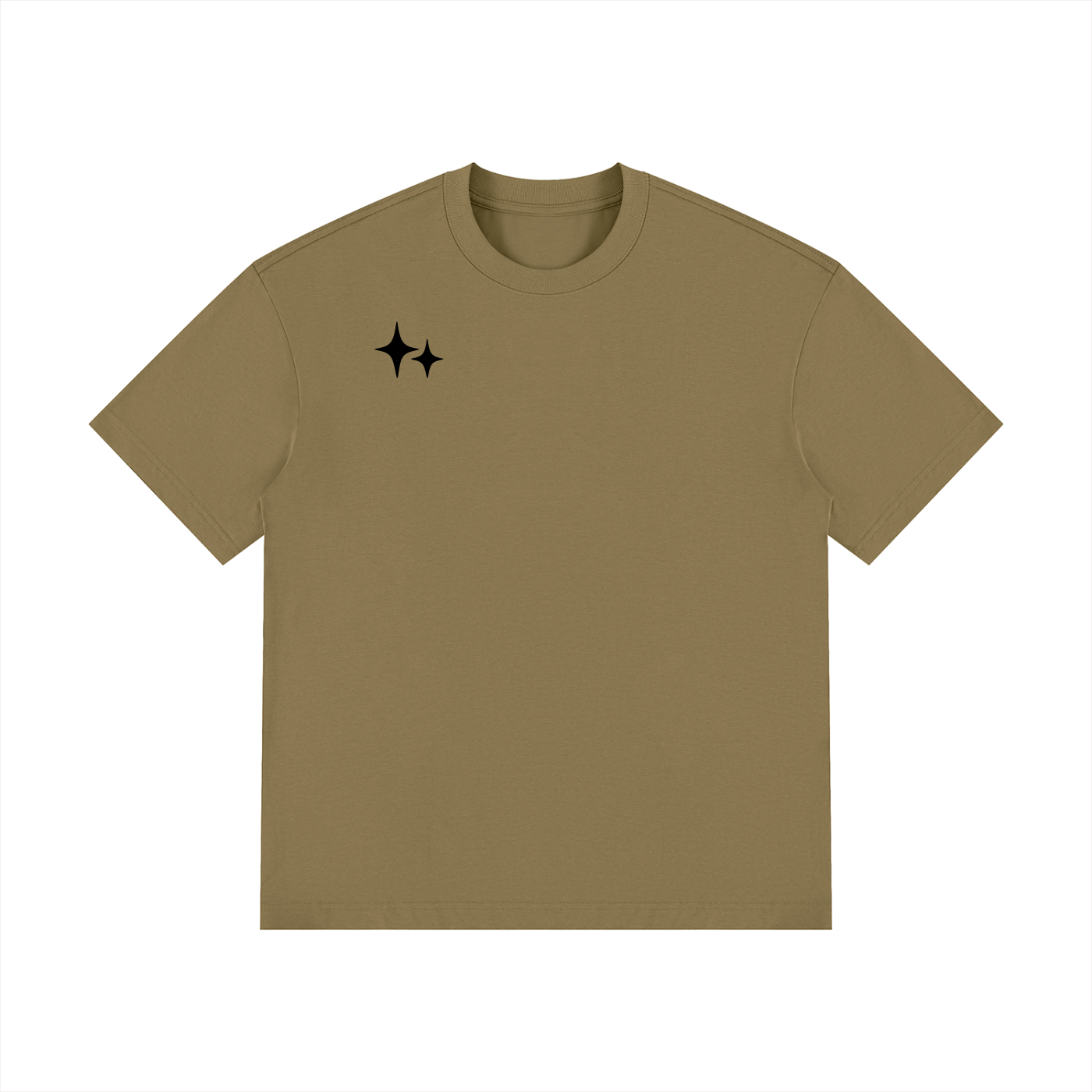 Unisex Drop Shoulder Cotton T-Shirt