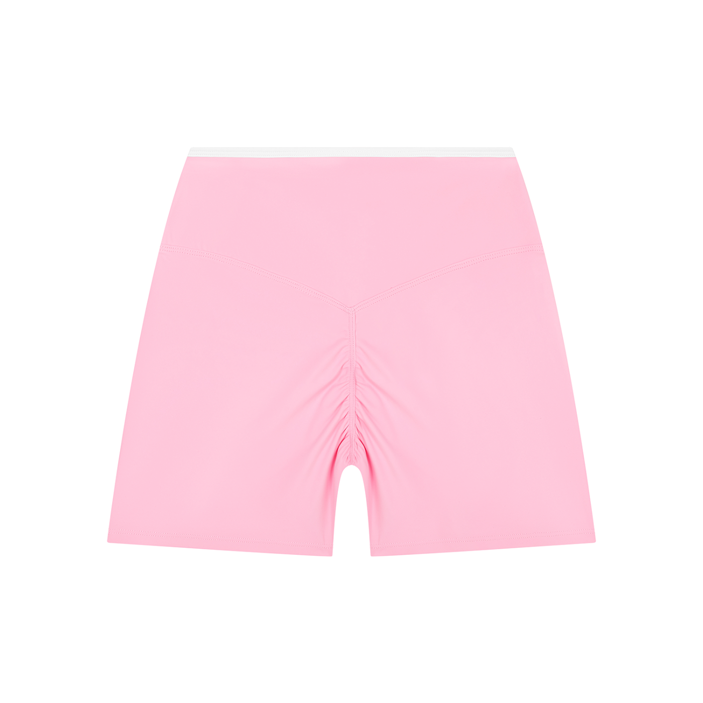 RM High Rise Color Block Shorts