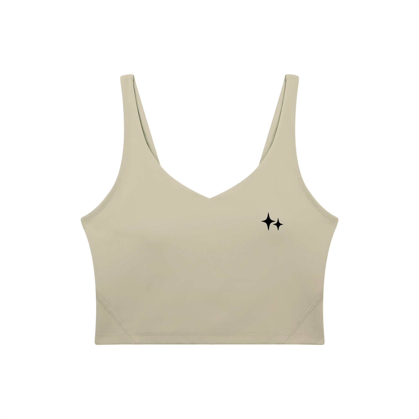Women's V-Neck Yoga Sports Bra