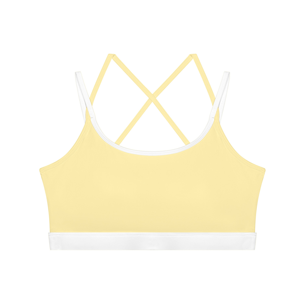 RM  Color Block Yoga Sports Bra