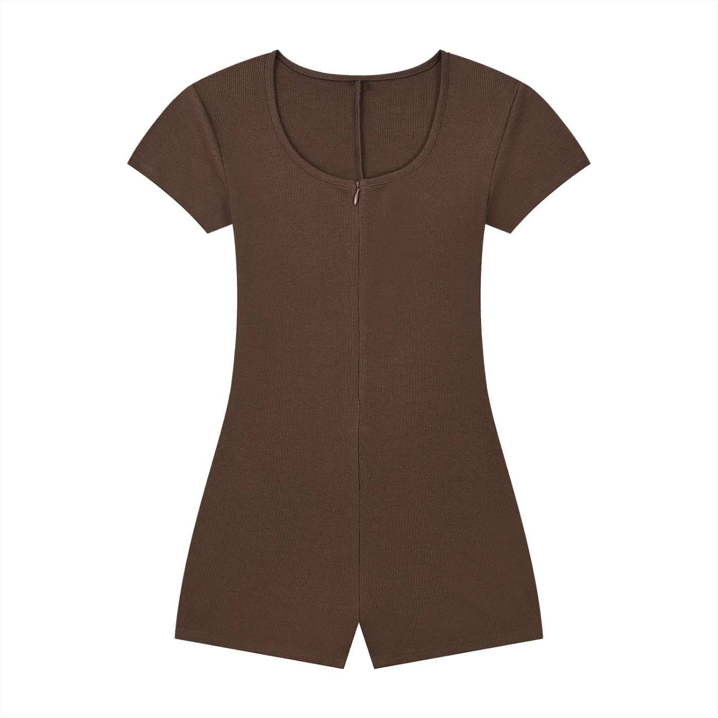 Dual-Function Cape Tie-Waist Romper