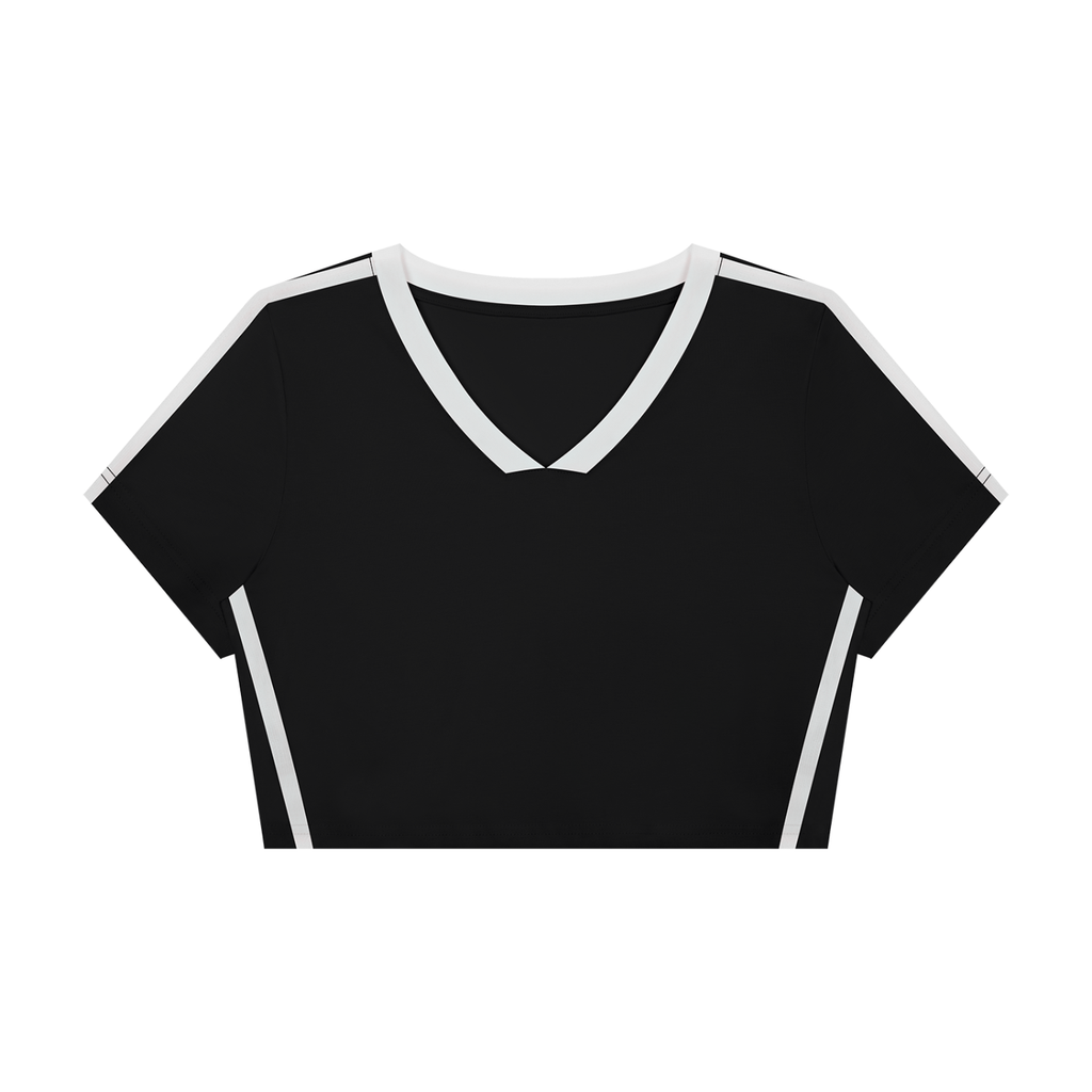 RM Slim Fit Color Block T-Shirt