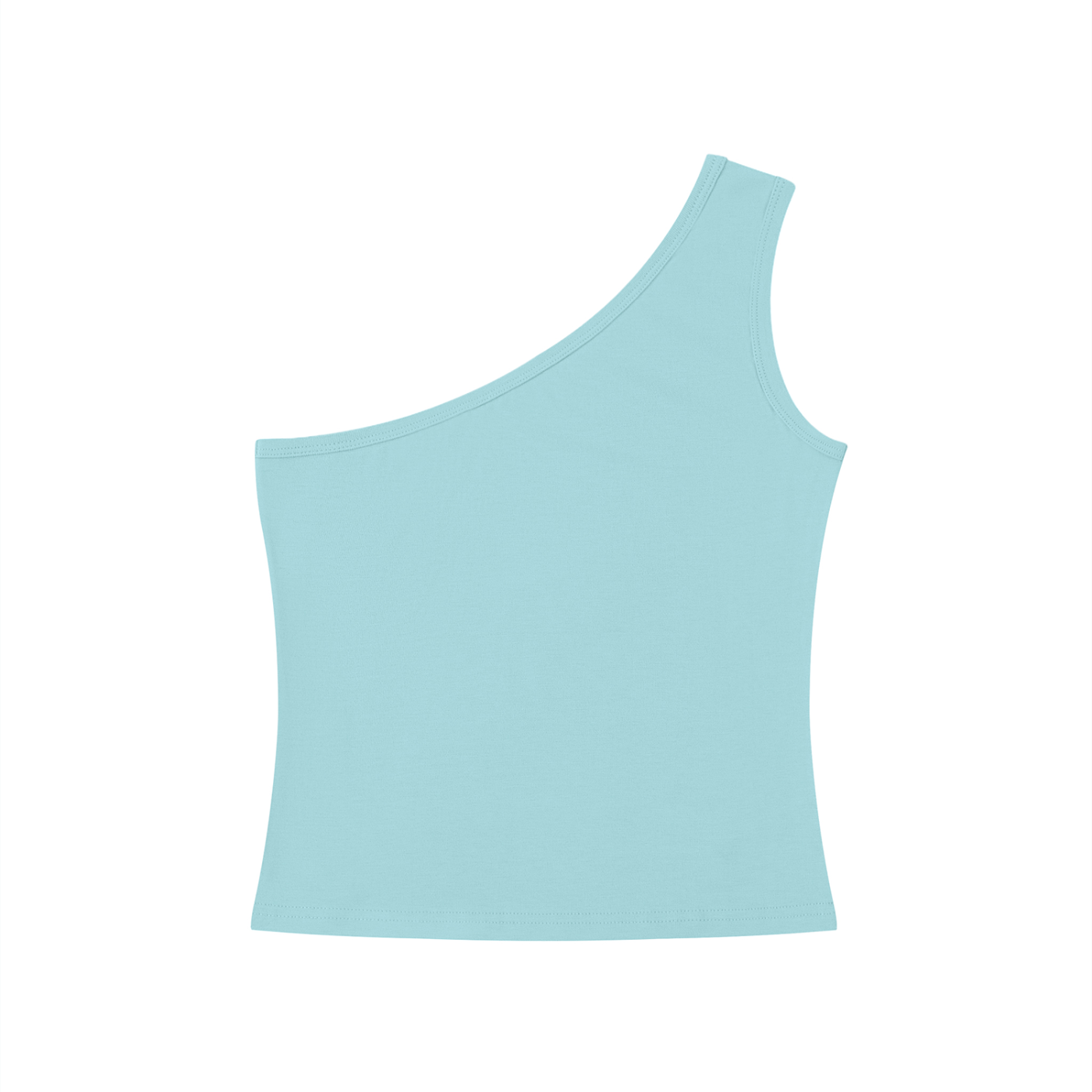 One-Shoulder Crop T-Shirt