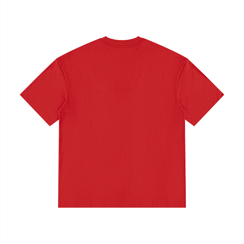 Unisex Drop Shoulder Cotton T-Shirt