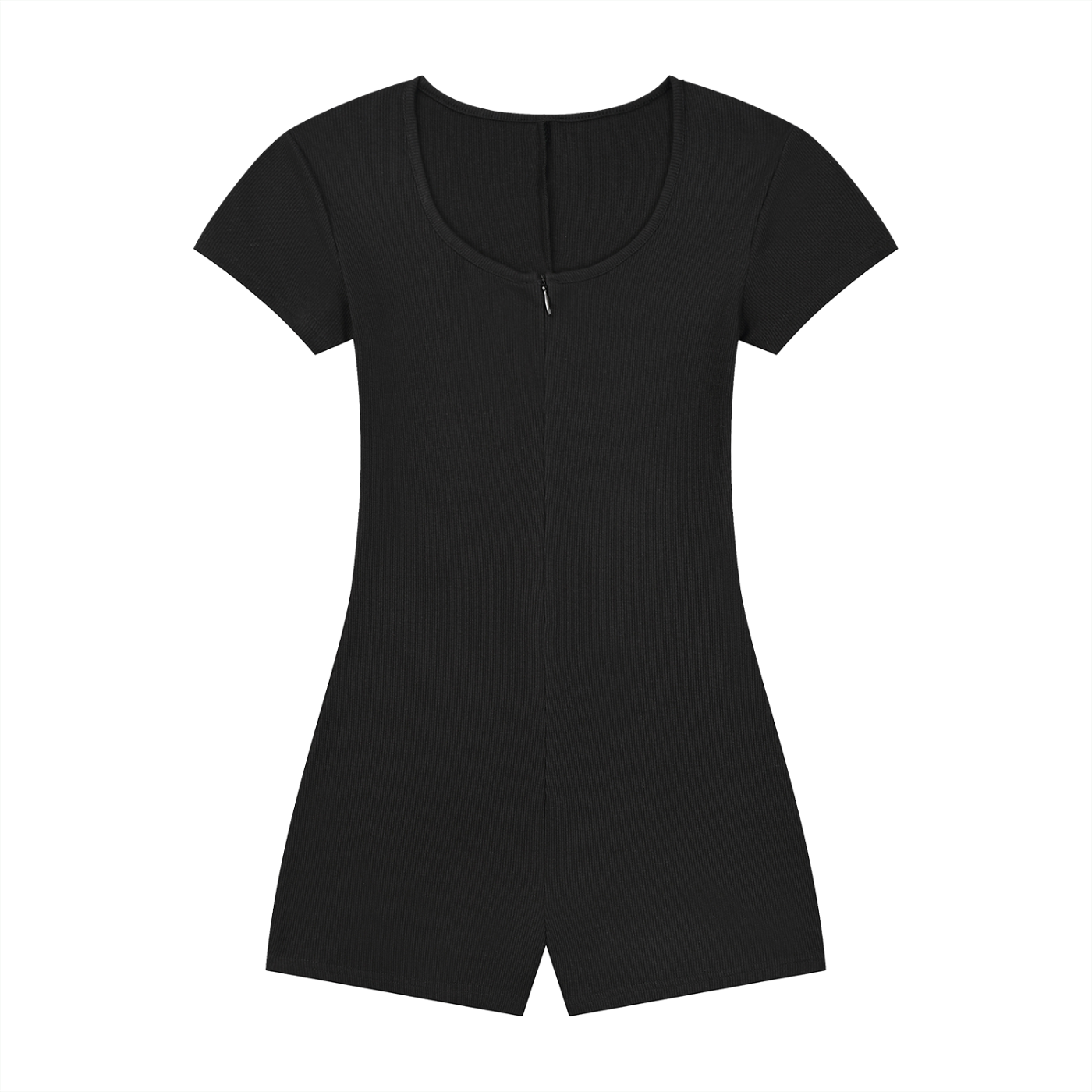 Dual-Function Cape Tie-Waist Romper