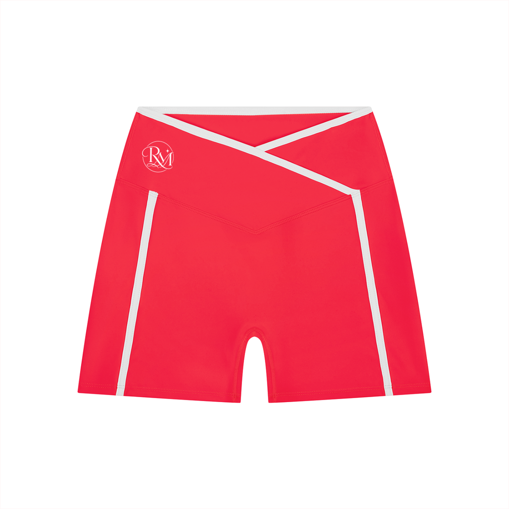 RM High Rise Color Block Shorts