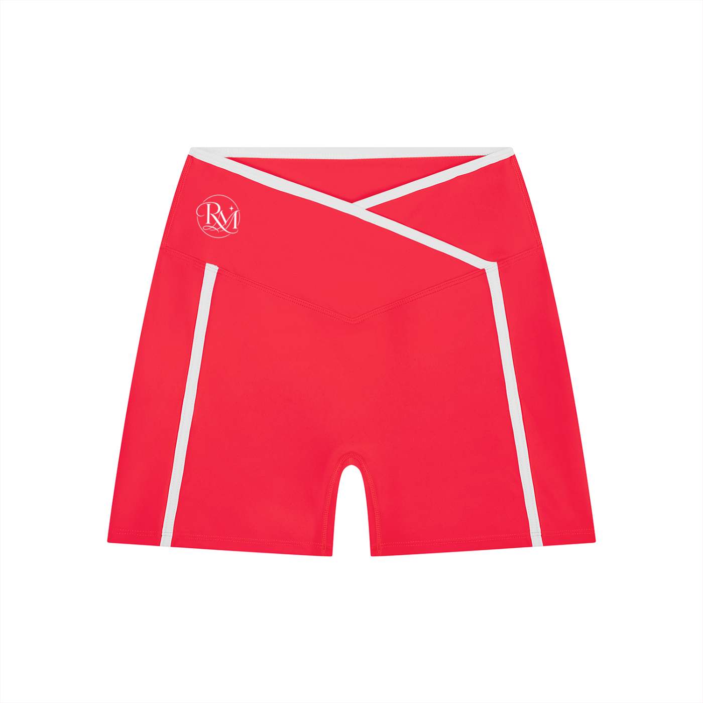 RM High Rise Color Block Shorts