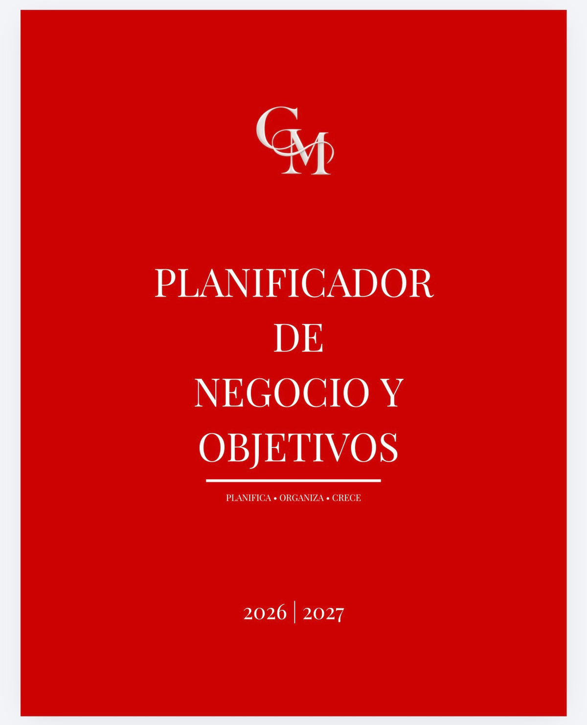 RM Business & Goal Planner Spanish