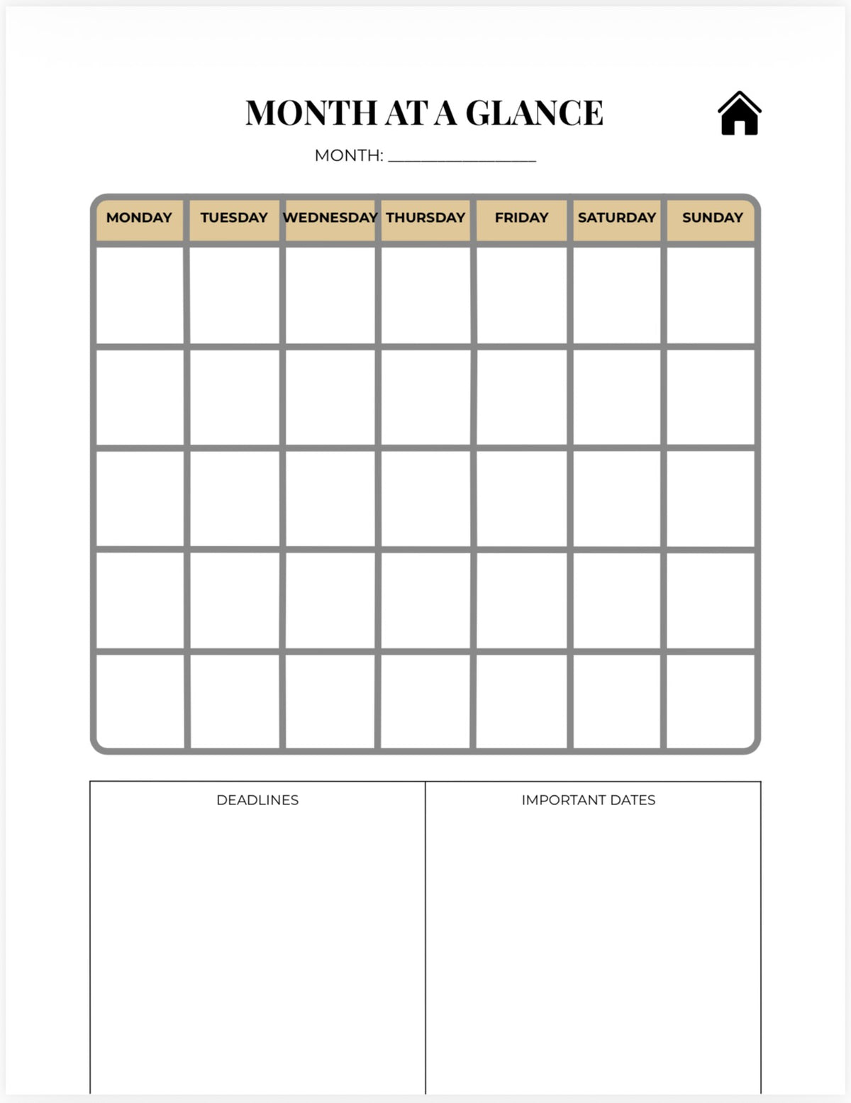 Digital Business Planner